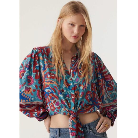 Ba&sh Martha Shirt Size XS - Picture 1 of 6